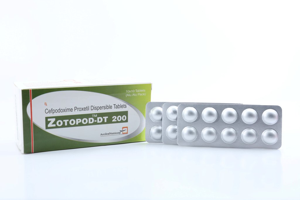 ZOTOPOD DT TAB 200 MG